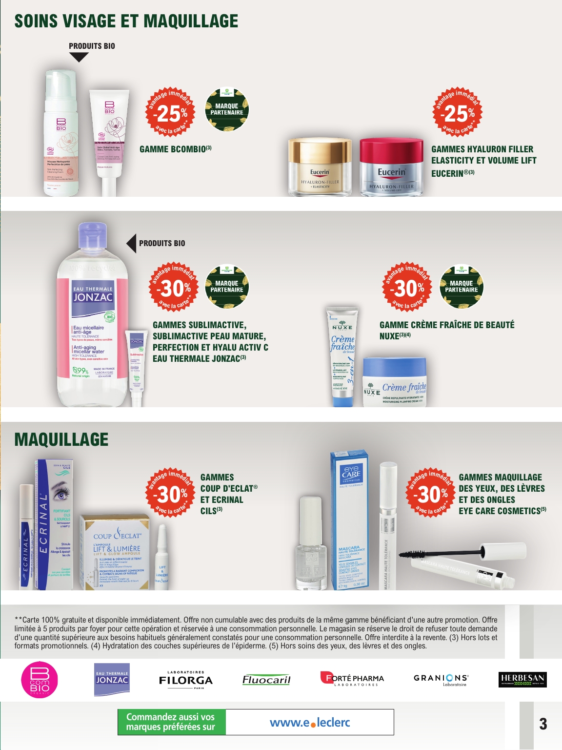 e-leclerc - Catalogue E.Leclerc - Parapharmacie valable du 02/12 au 20/12 - page: 3
