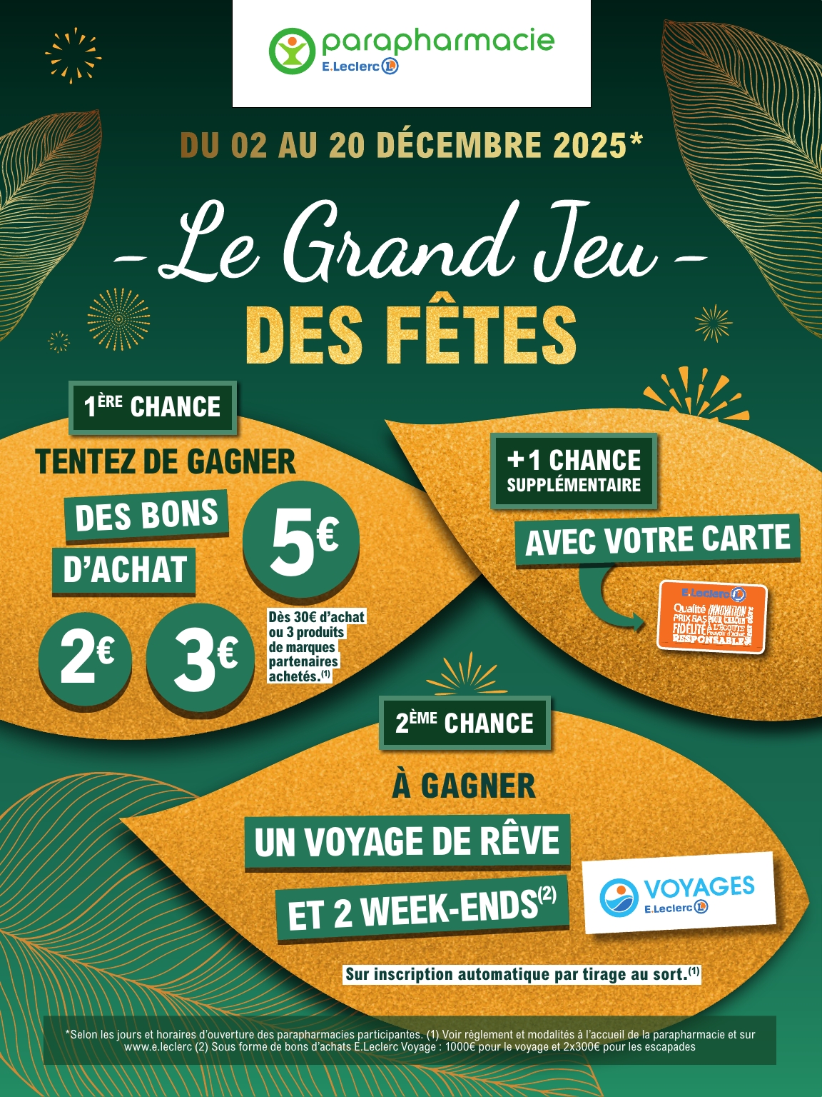 e-leclerc - Catalogue E.Leclerc - Parapharmacie valable du 02/12 au 20/12 - page: 2