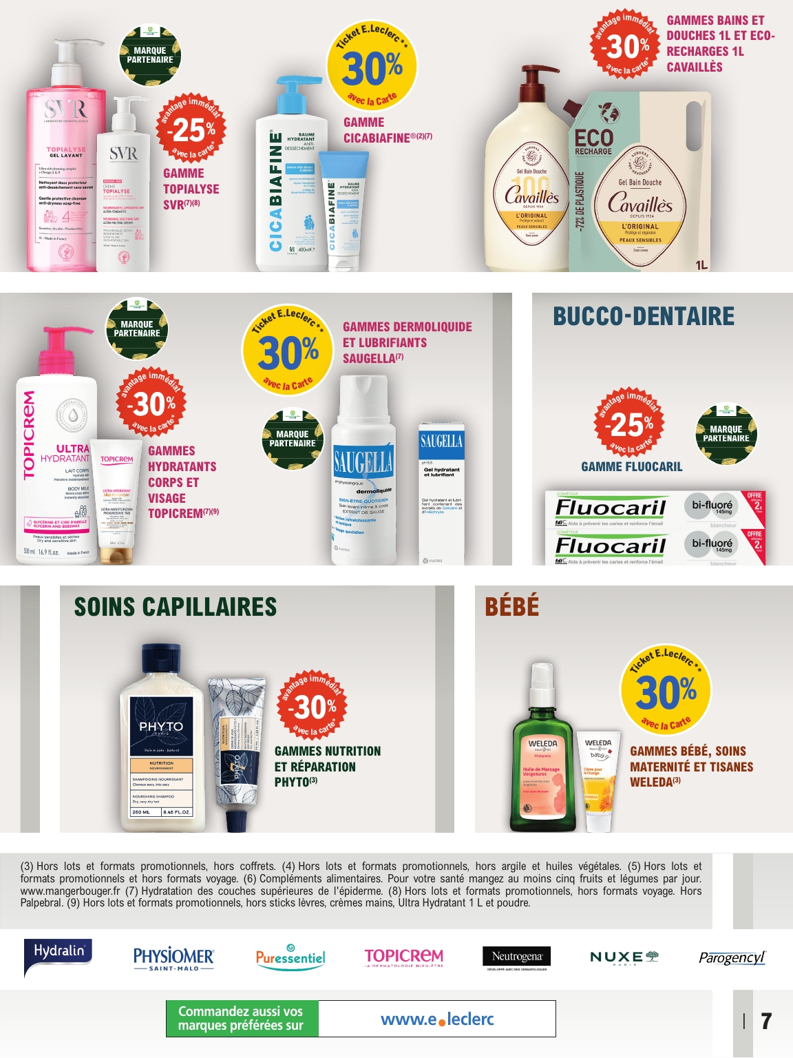 e-leclerc - Catalogue E.Leclerc - Parapharmacie valable du 02/12 au 20/12 - page: 7