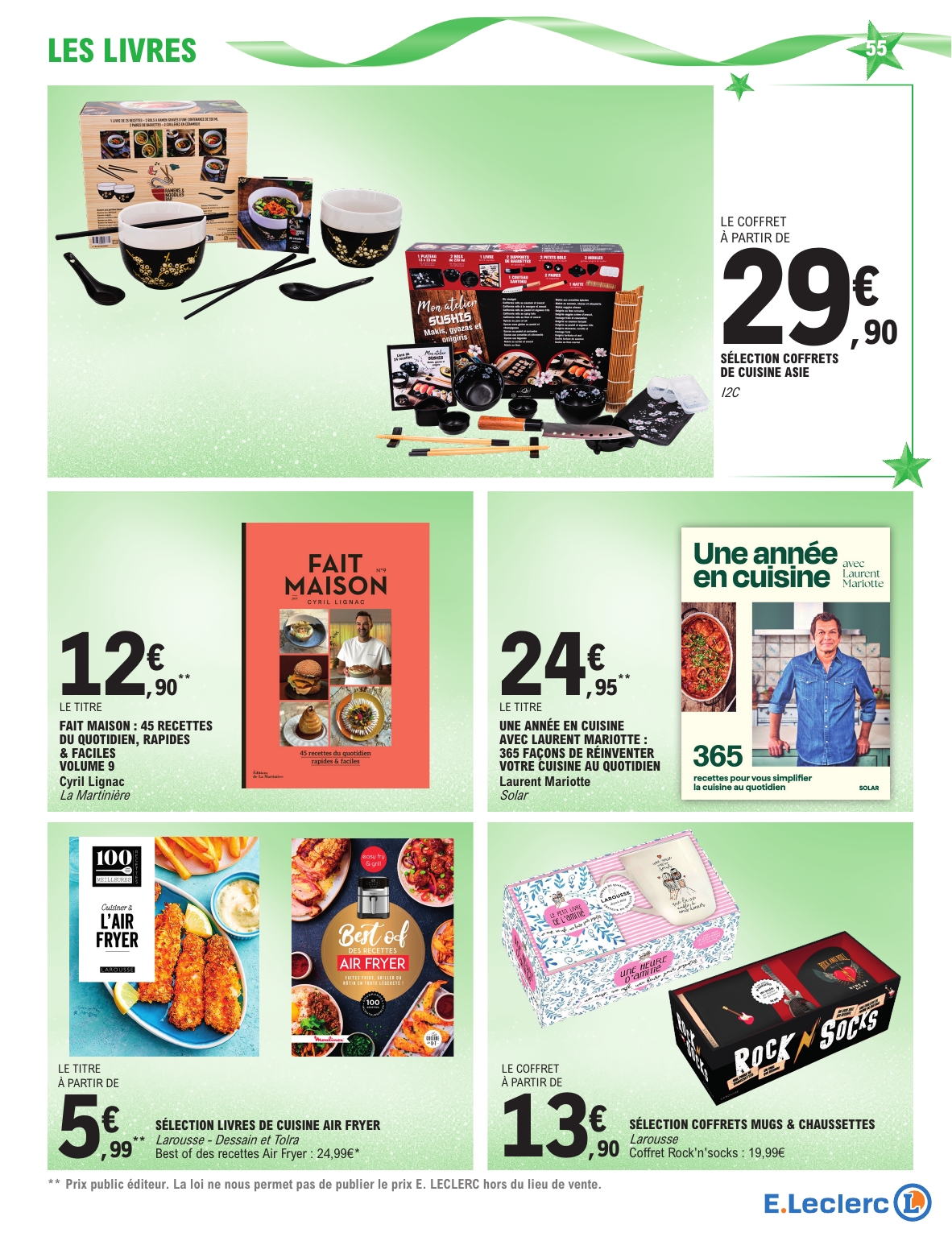 e-leclerc - Catalogue E.Leclerc - Cadeaux valable du 02/12 au 20/12 - page: 55