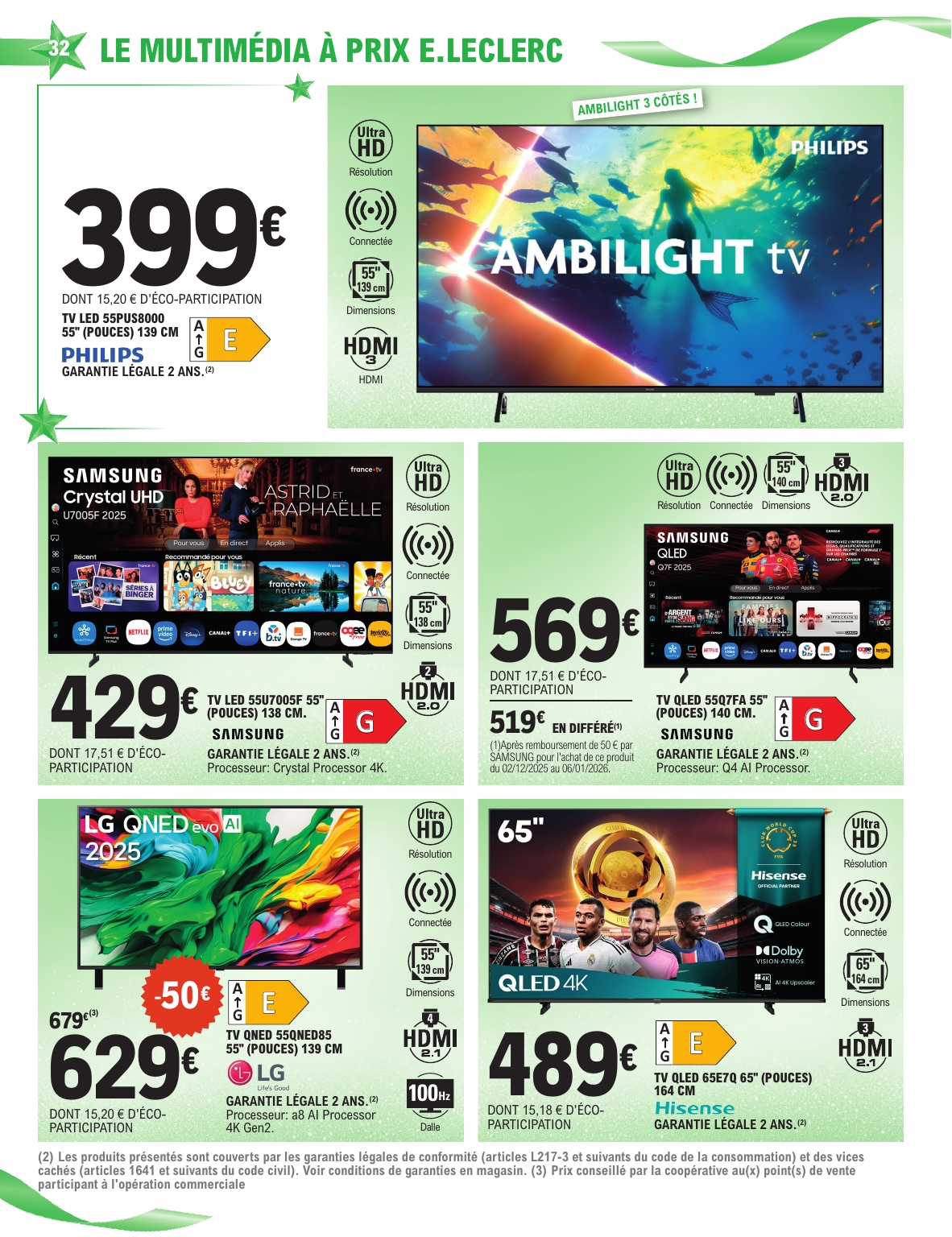 e-leclerc - Catalogue E.Leclerc - Cadeaux valable du 02/12 au 20/12 - page: 32