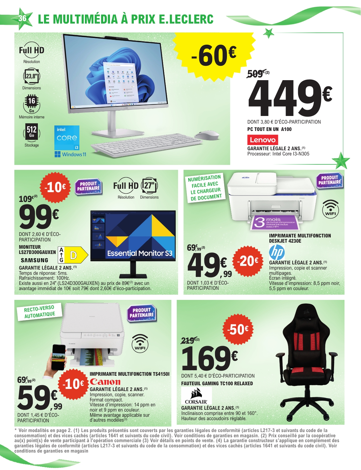 e-leclerc - Catalogue E.Leclerc - Cadeaux valable du 02/12 au 20/12 - page: 36