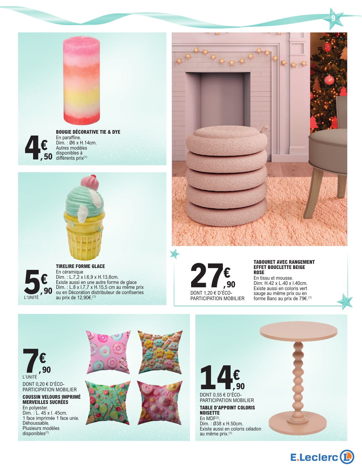 e-leclerc - Catalogue E.Leclerc - Cadeaux valable du 02/12 au 20/12 - page: 9