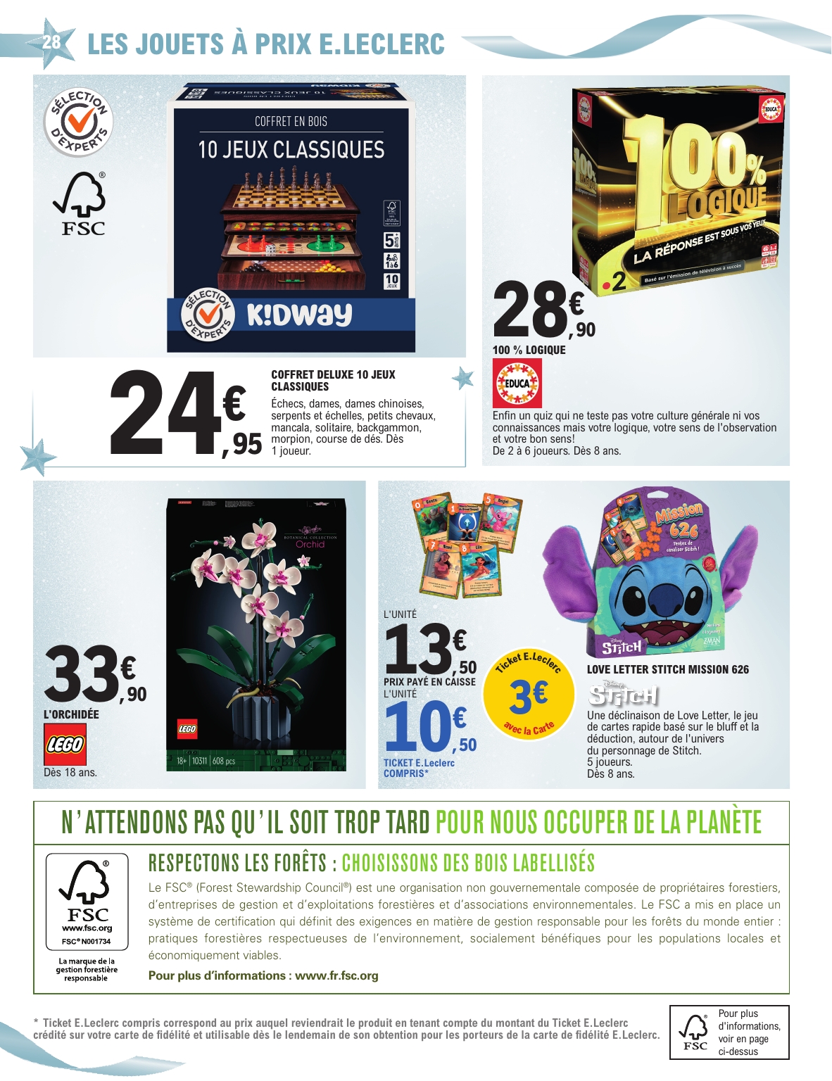 e-leclerc - Catalogue E.Leclerc - Cadeaux valable du 02/12 au 20/12 - page: 28