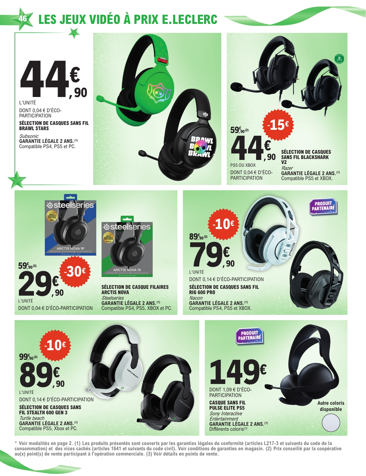 e-leclerc - Catalogue E.Leclerc - Cadeaux valable du 02/12 au 20/12 - page: 46