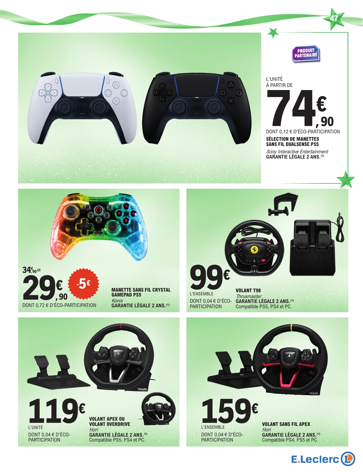 e-leclerc - Catalogue E.Leclerc - Cadeaux valable du 02/12 au 20/12 - page: 47