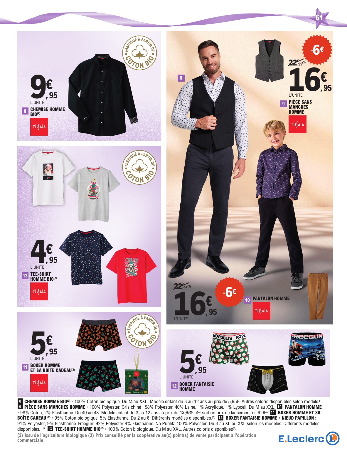 e-leclerc - Catalogue E.Leclerc - Cadeaux valable du 02/12 au 20/12 - page: 61