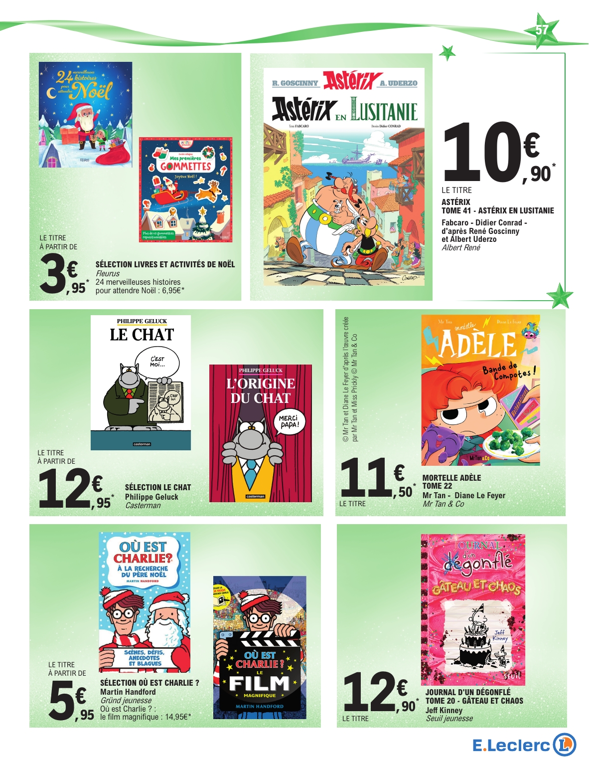 e-leclerc - Catalogue E.Leclerc - Cadeaux valable du 02/12 au 20/12 - page: 57