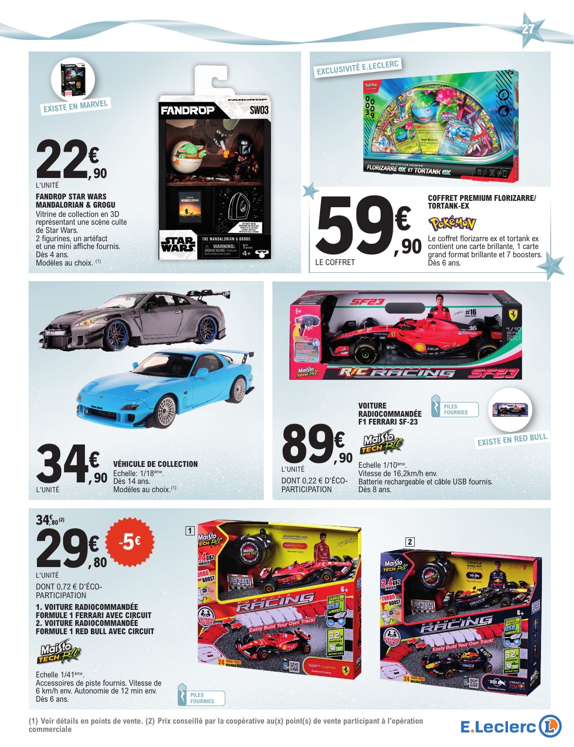 e-leclerc - Catalogue E.Leclerc - Cadeaux valable du 02/12 au 20/12 - page: 27