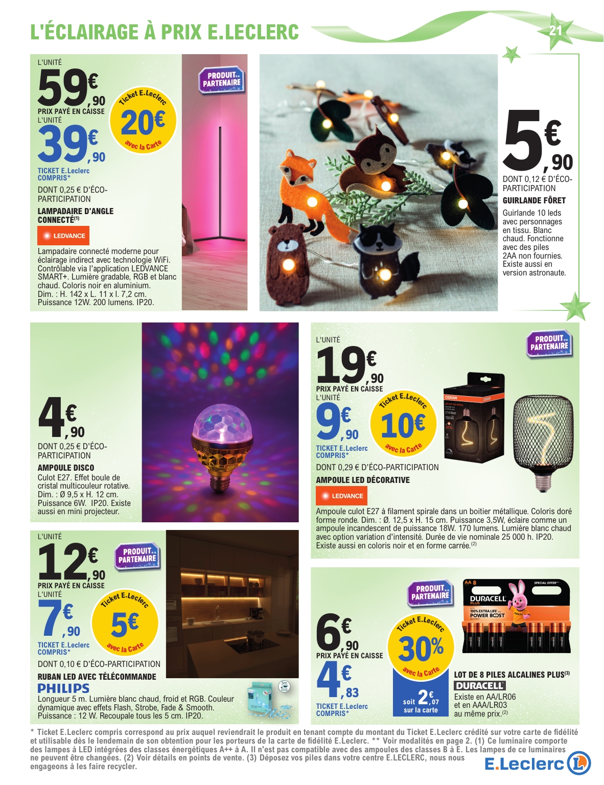 e-leclerc - Catalogue E.Leclerc - Cadeaux valable du 02/12 au 20/12 - page: 21