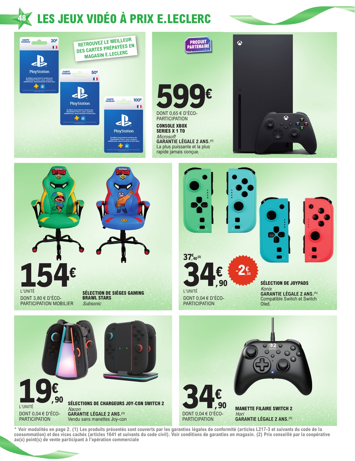 e-leclerc - Catalogue E.Leclerc - Cadeaux valable du 02/12 au 20/12 - page: 48