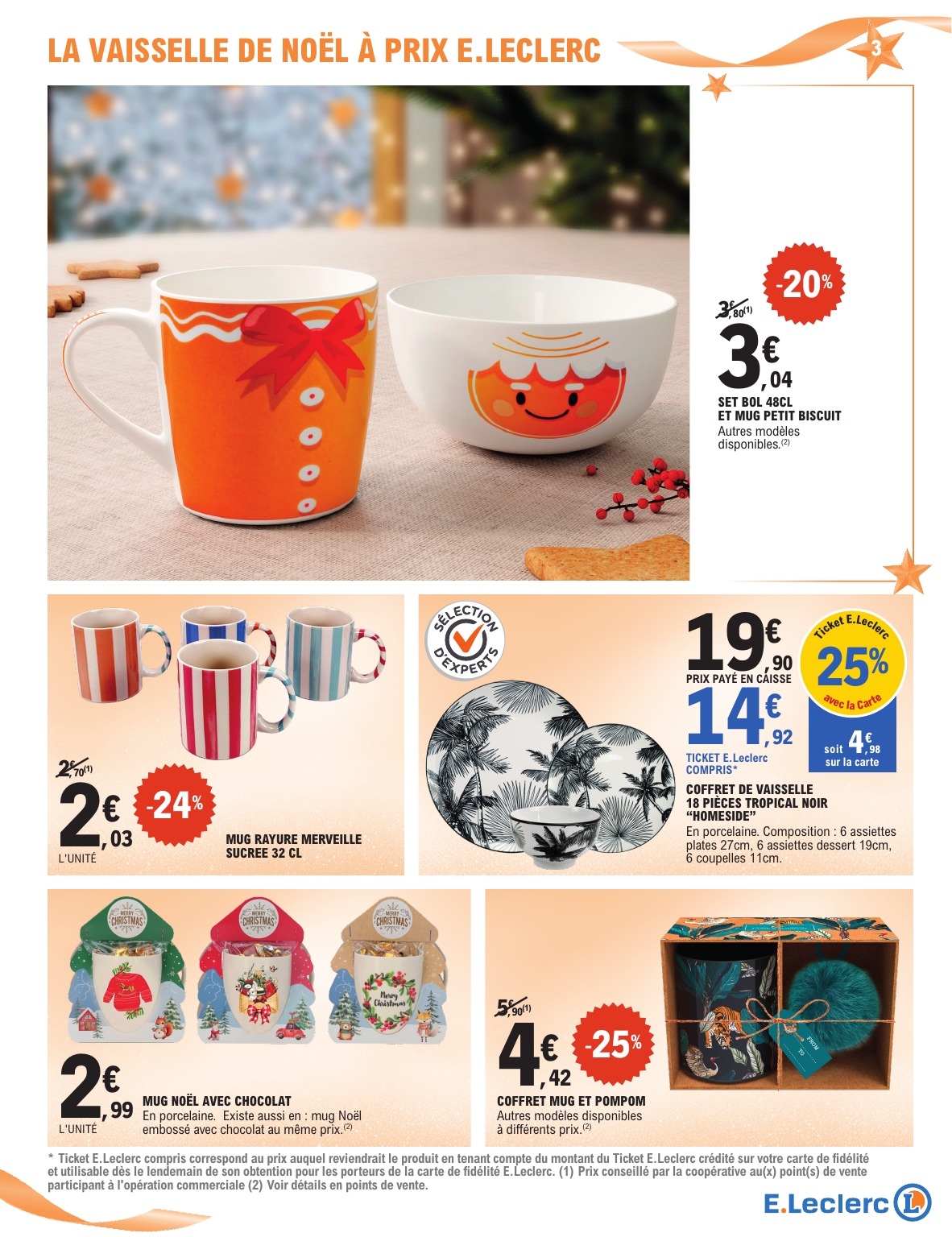 e-leclerc - Catalogue E.Leclerc - Cadeaux valable du 02/12 au 20/12 - page: 3