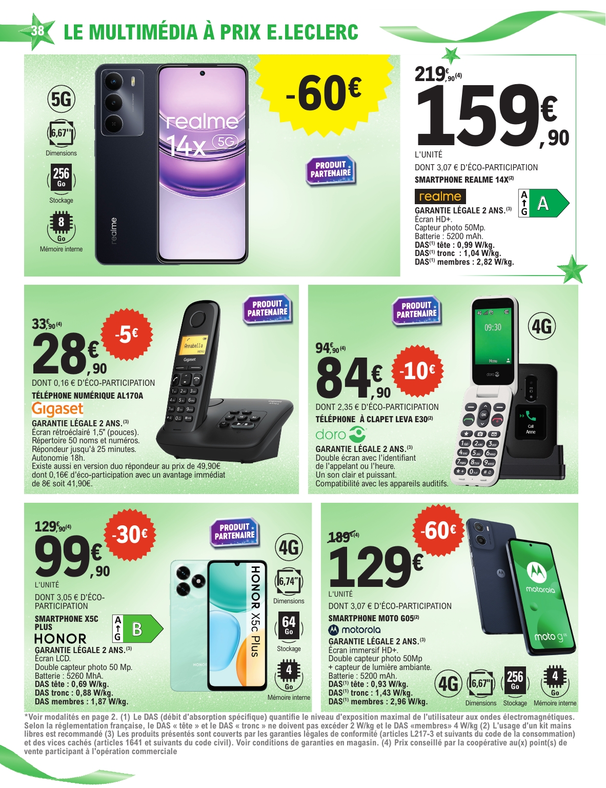 e-leclerc - Catalogue E.Leclerc - Cadeaux valable du 02/12 au 20/12 - page: 38