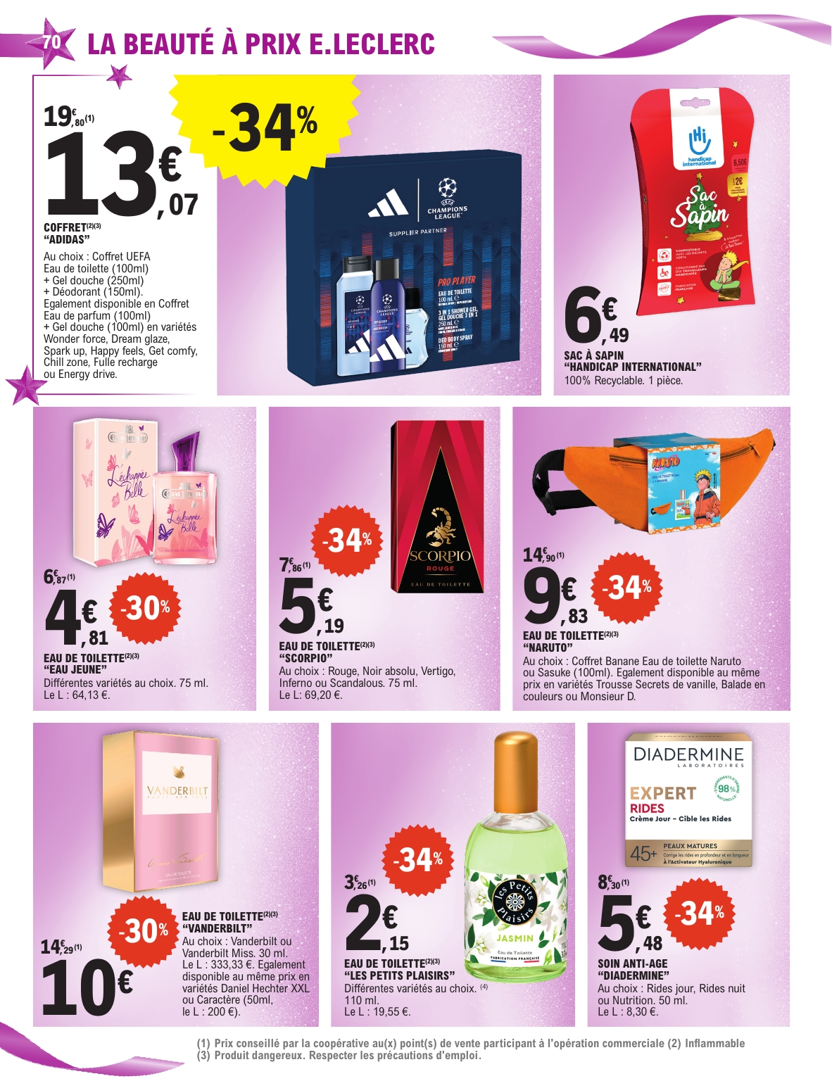 e-leclerc - Catalogue E.Leclerc - Cadeaux valable du 02/12 au 20/12 - page: 70