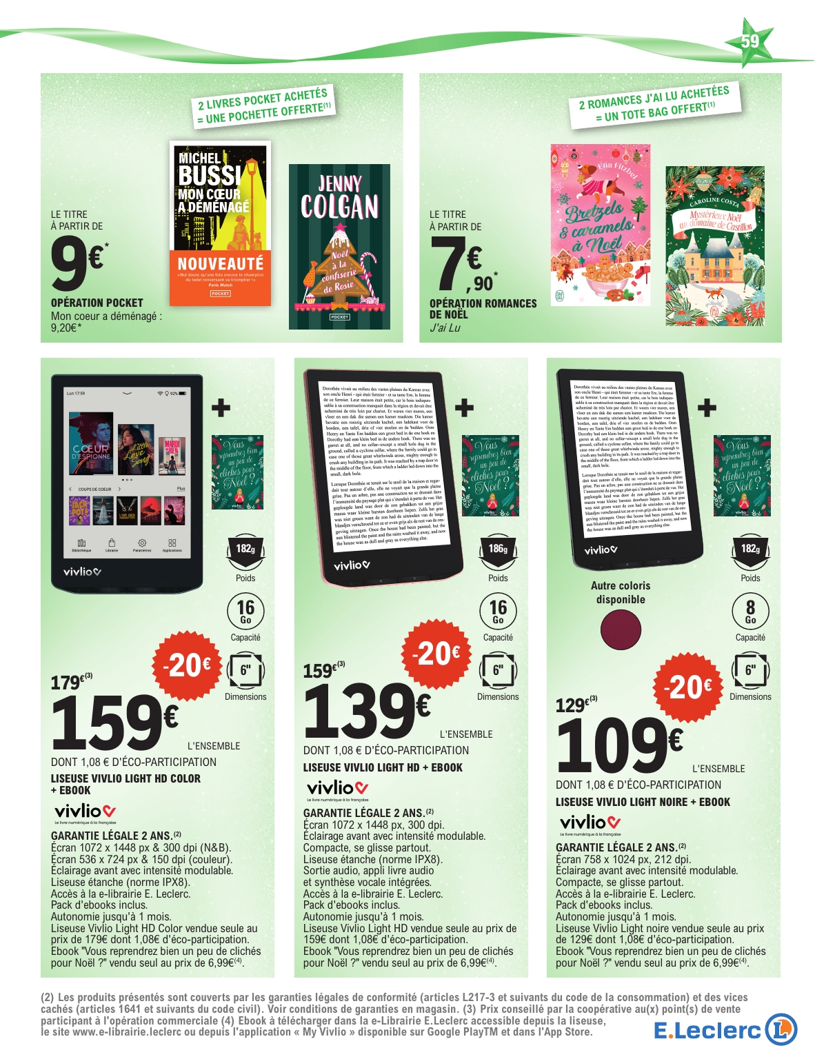 e-leclerc - Catalogue E.Leclerc - Cadeaux valable du 02/12 au 20/12 - page: 59