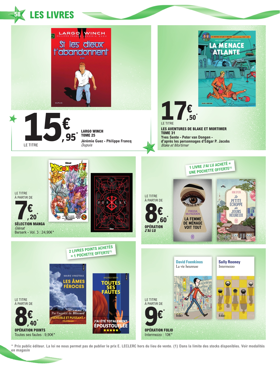 e-leclerc - Catalogue E.Leclerc - Cadeaux valable du 02/12 au 20/12 - page: 58