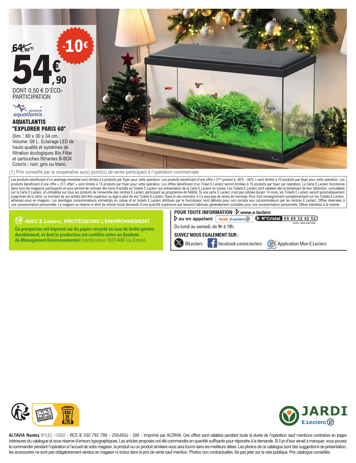 e-leclerc - Catalogue E.Leclerc - Jardi valable du 02/12 au 20/12 - page: 8