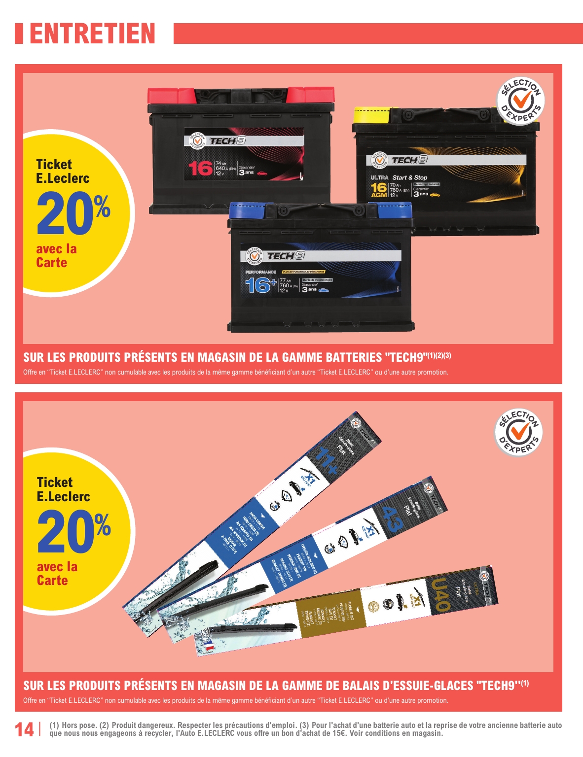 e-leclerc - Catalogue E.Leclerc - L'auto valable du 02/12 au 27/12 - page: 14