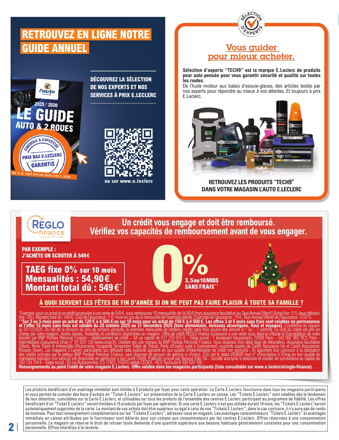 e-leclerc - Catalogue E.Leclerc - L'auto valable du 02/12 au 27/12 - page: 2