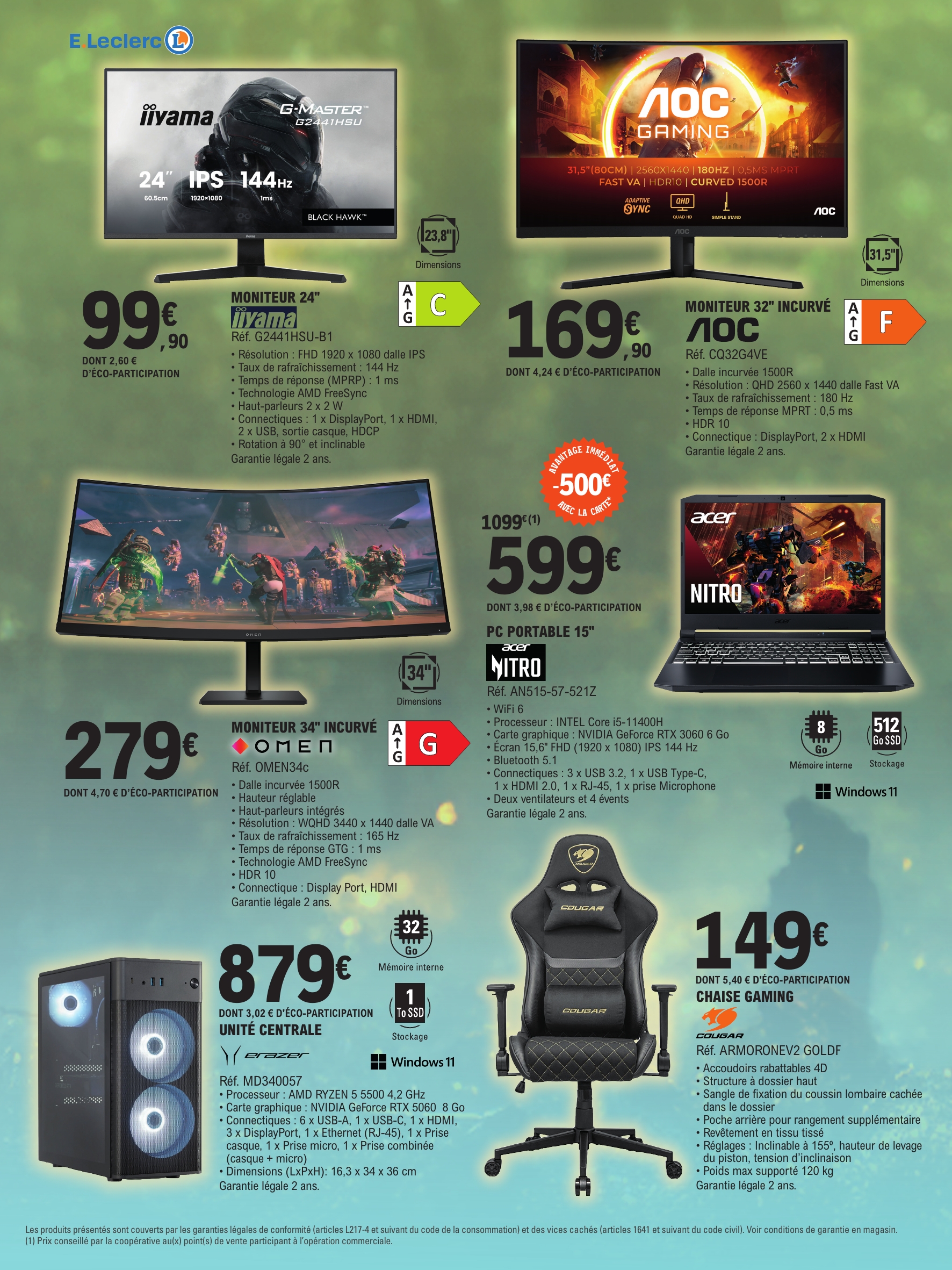 e-leclerc - Catalogue E.Leclerc - Gaming valable du 02/12 au 24/12 - page: 2