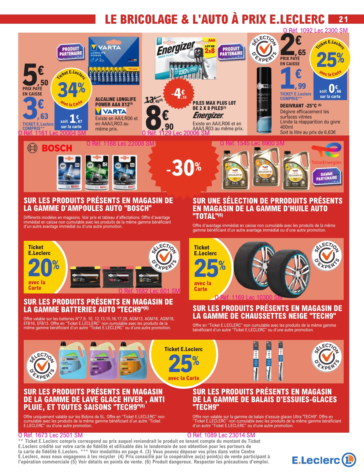 e-leclerc - Catalogue E.Leclerc valable du 09/12 au 20/12 - page: 21