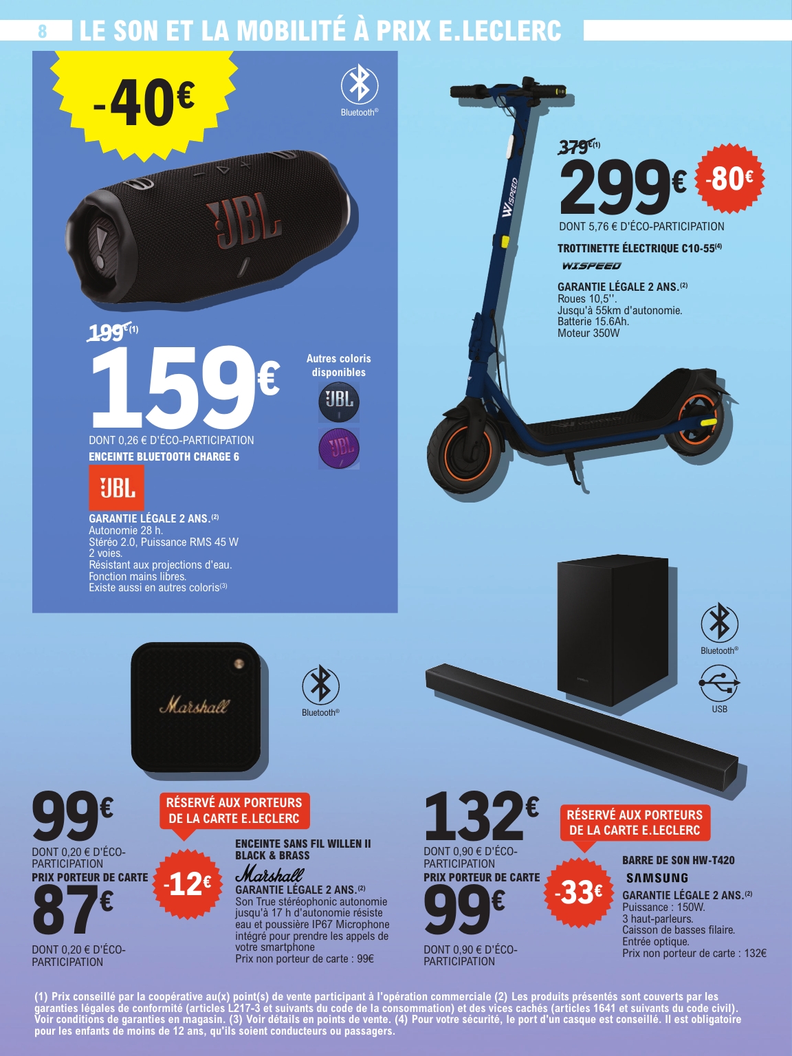 e-leclerc - Catalogue E.Leclerc - High-Tech valable du 02/12 au 24/12 - page: 8