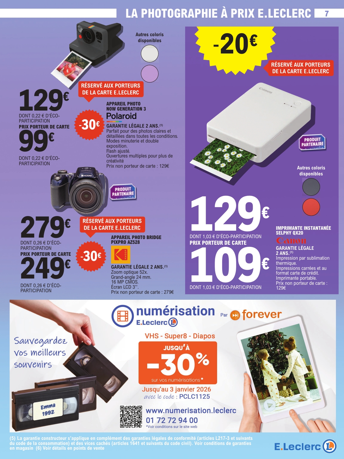 e-leclerc - Catalogue E.Leclerc - High-Tech valable du 02/12 au 24/12 - page: 7