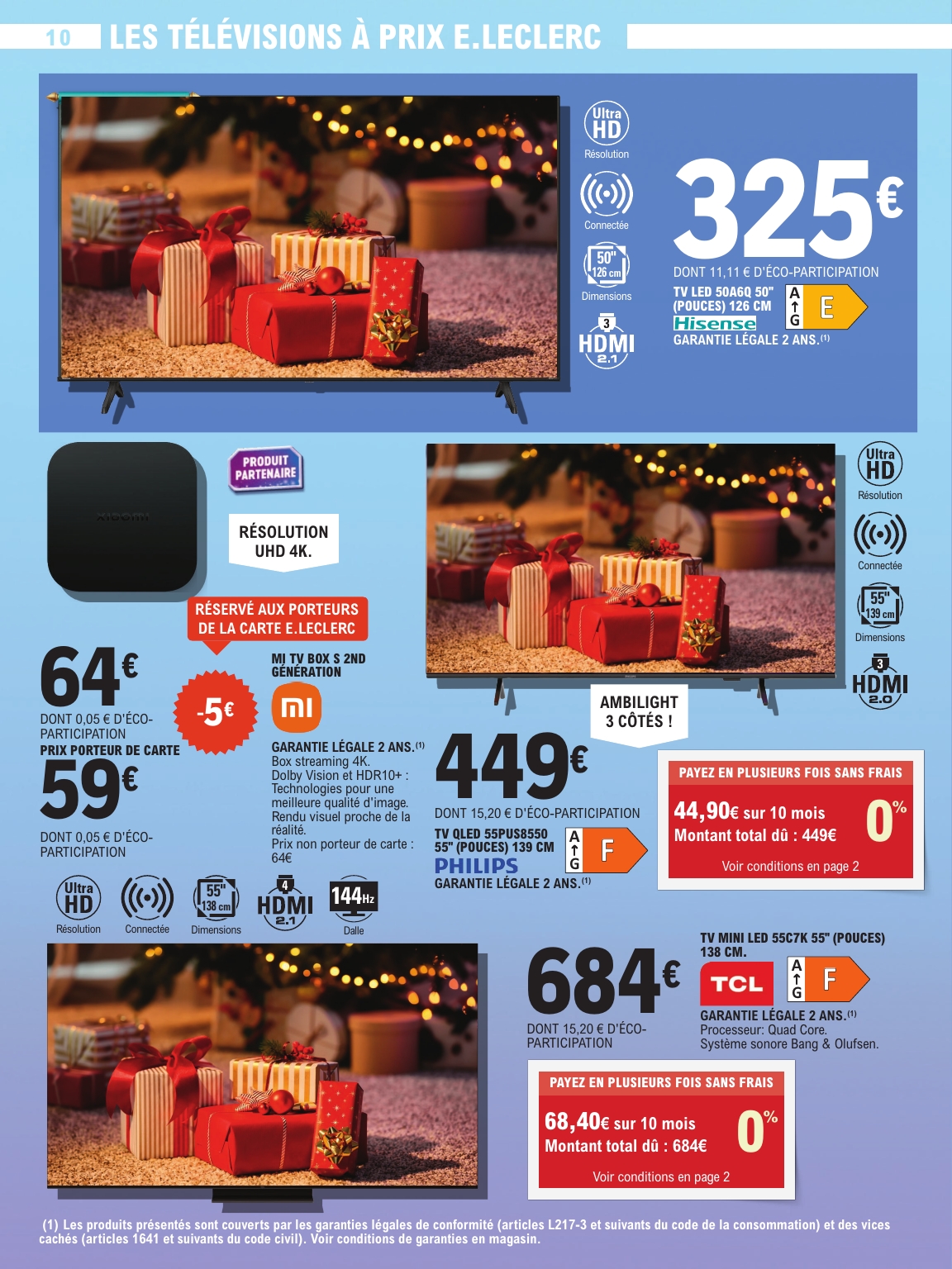 e-leclerc - Catalogue E.Leclerc - High-Tech valable du 02/12 au 24/12 - page: 10