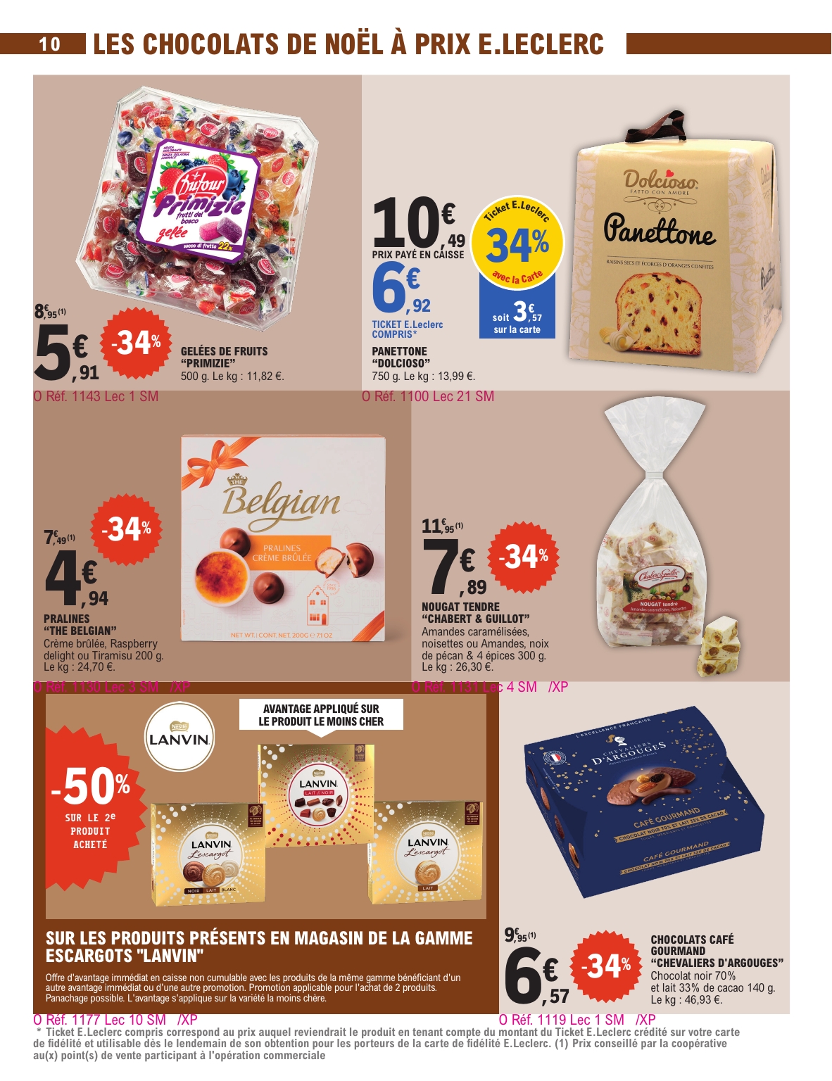 e-leclerc - Catalogue E.Leclerc valable du 16/12 au 27/12 - page: 10