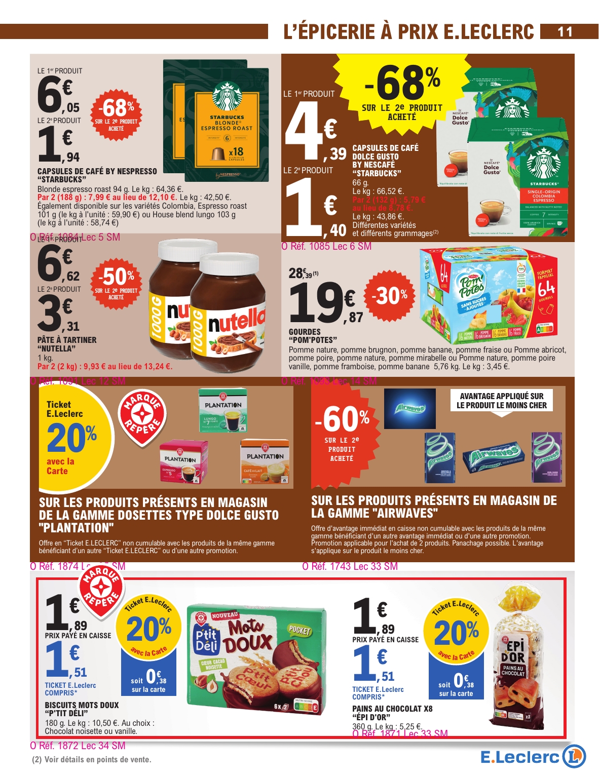 e-leclerc - Catalogue E.Leclerc valable du 16/12 au 27/12 - page: 11