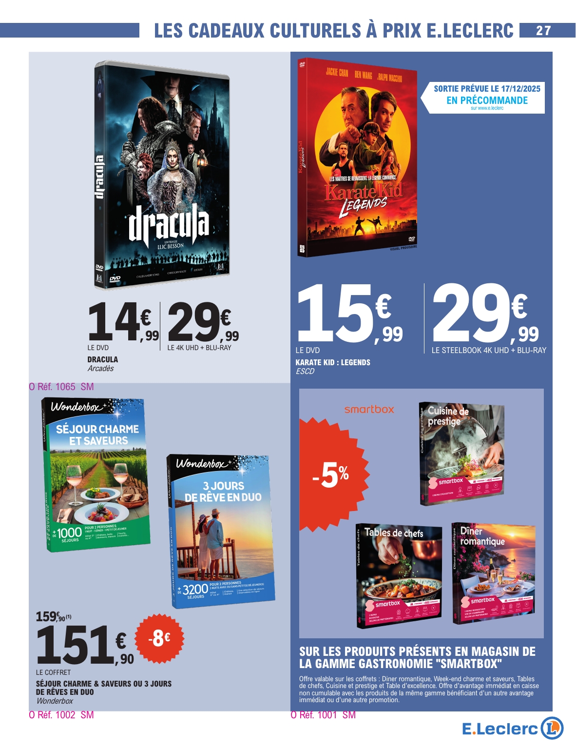 e-leclerc - Catalogue E.Leclerc valable du 16/12 au 27/12 - page: 27