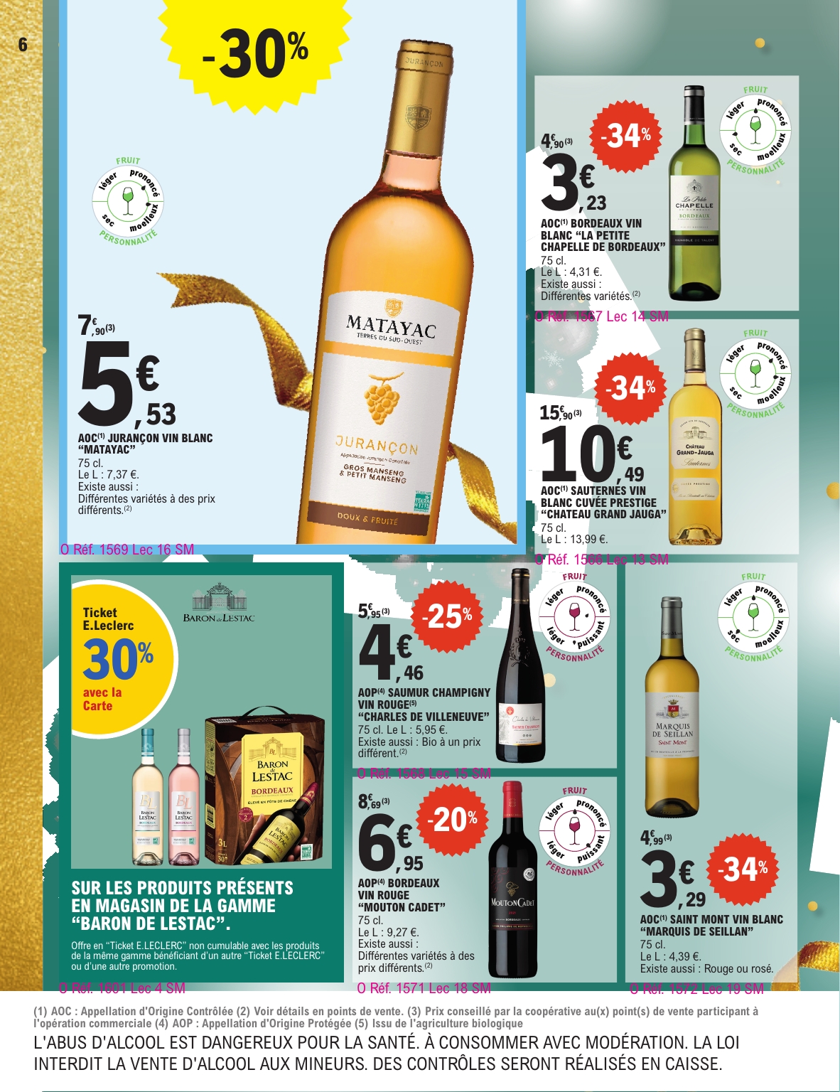 e-leclerc - Catalogue E.Leclerc valable du 16/12 au 27/12 - page: 6