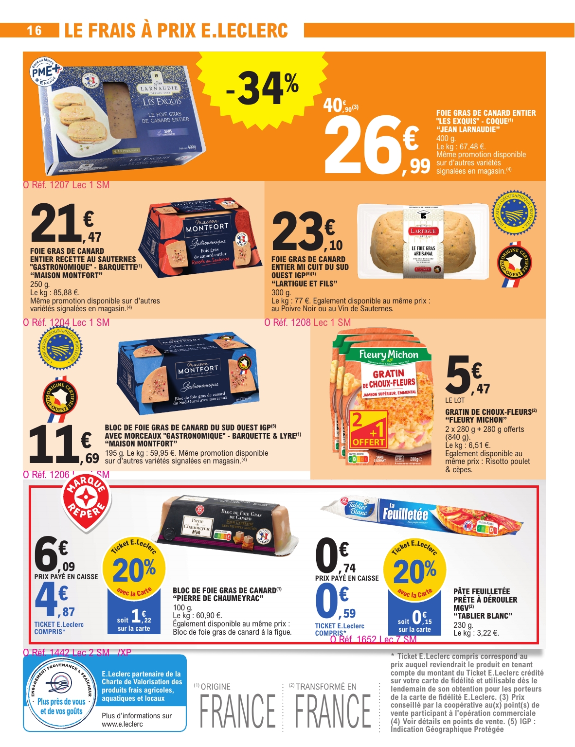 e-leclerc - Catalogue E.Leclerc valable du 16/12 au 27/12 - page: 16