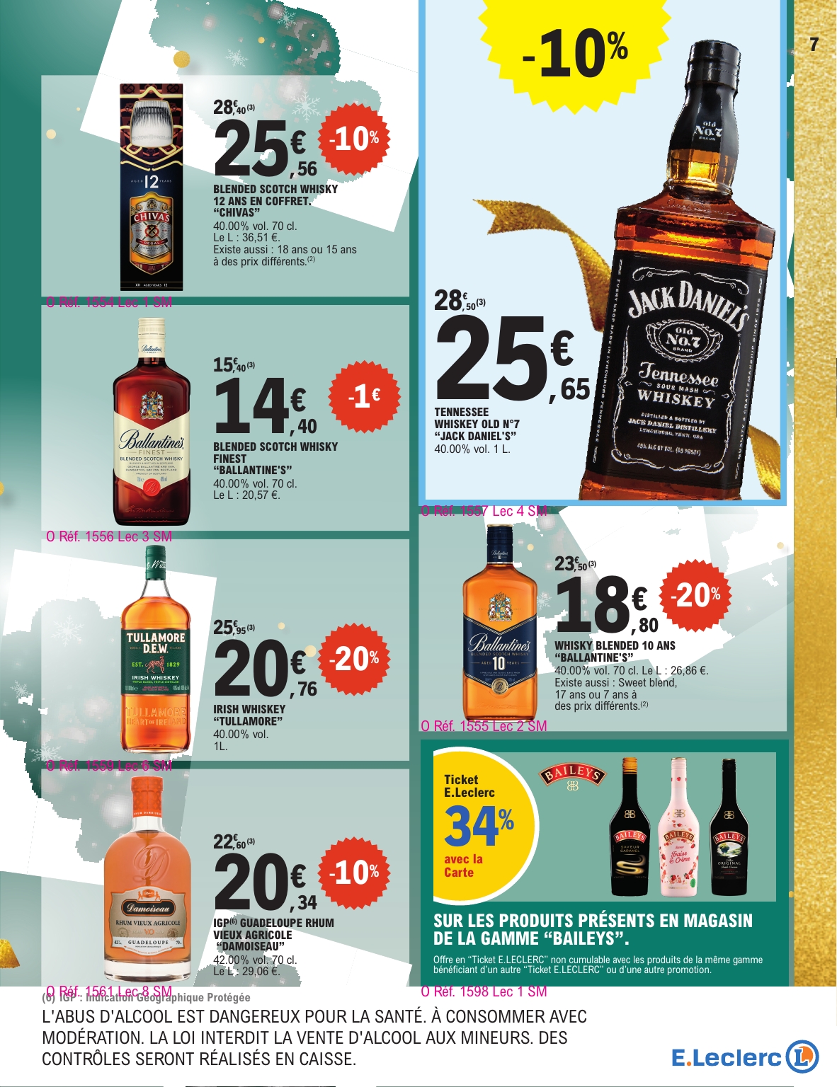 e-leclerc - Catalogue E.Leclerc valable du 16/12 au 27/12 - page: 7
