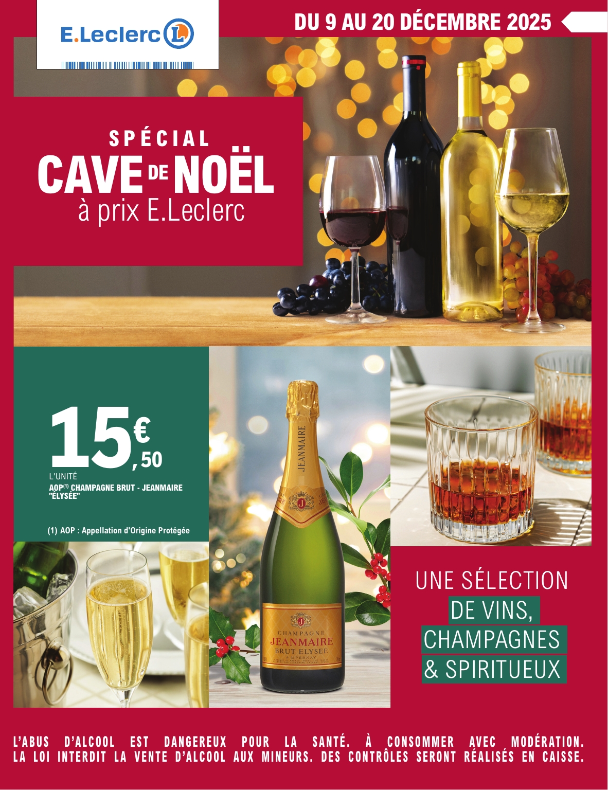 e-leclerc - Catalogue E.Leclerc - Cave de Noel valable du 09/12 au 20/12