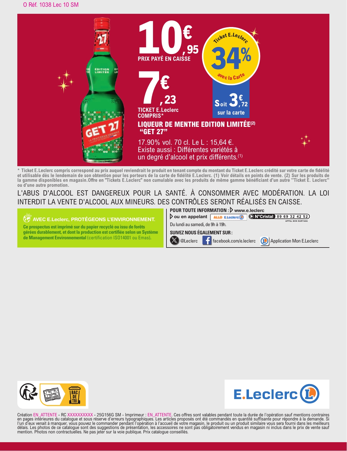 e-leclerc - Catalogue E.Leclerc - Cave de Noel valable du 09/12 au 20/12 - page: 14