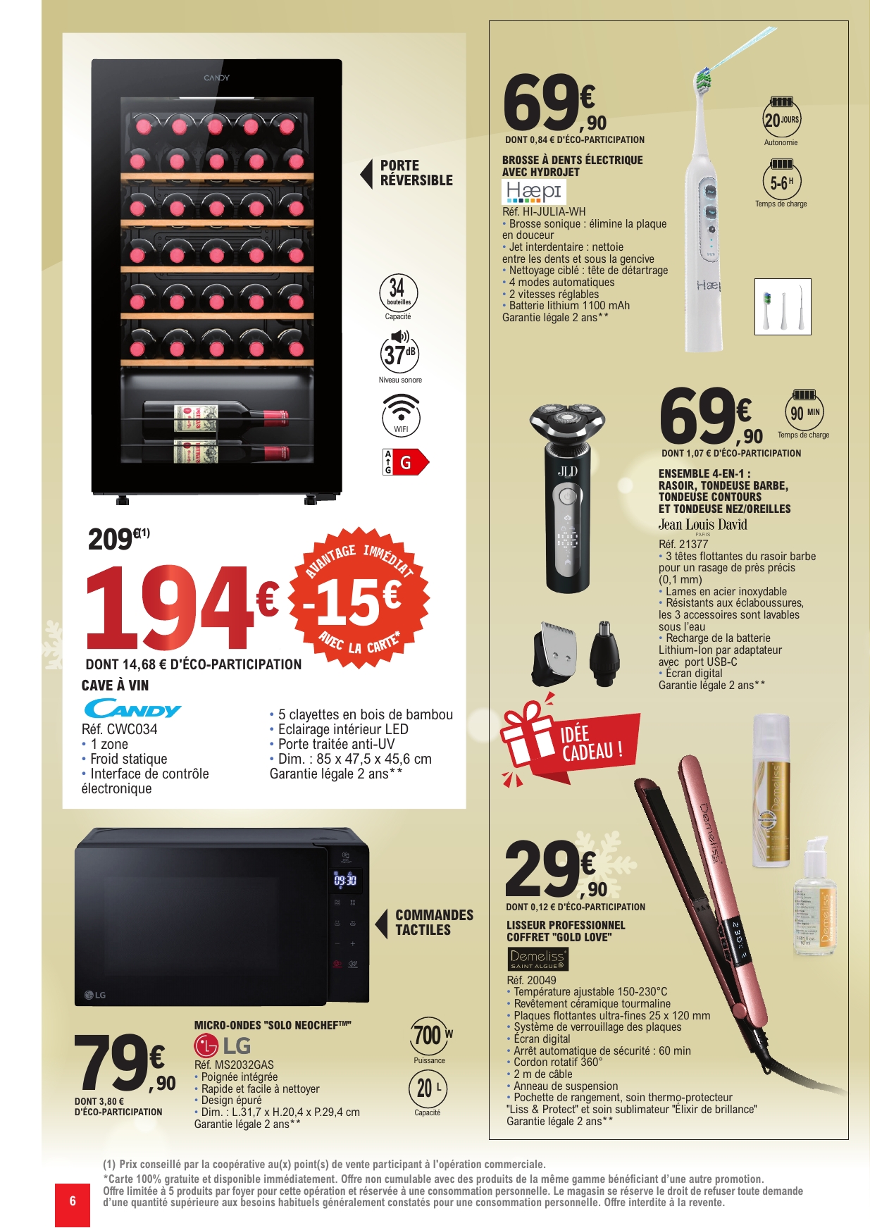 e-leclerc - Catalogue E.Leclerc - Bons Plans Noël valable du 09/12 au 24/12 - page: 6