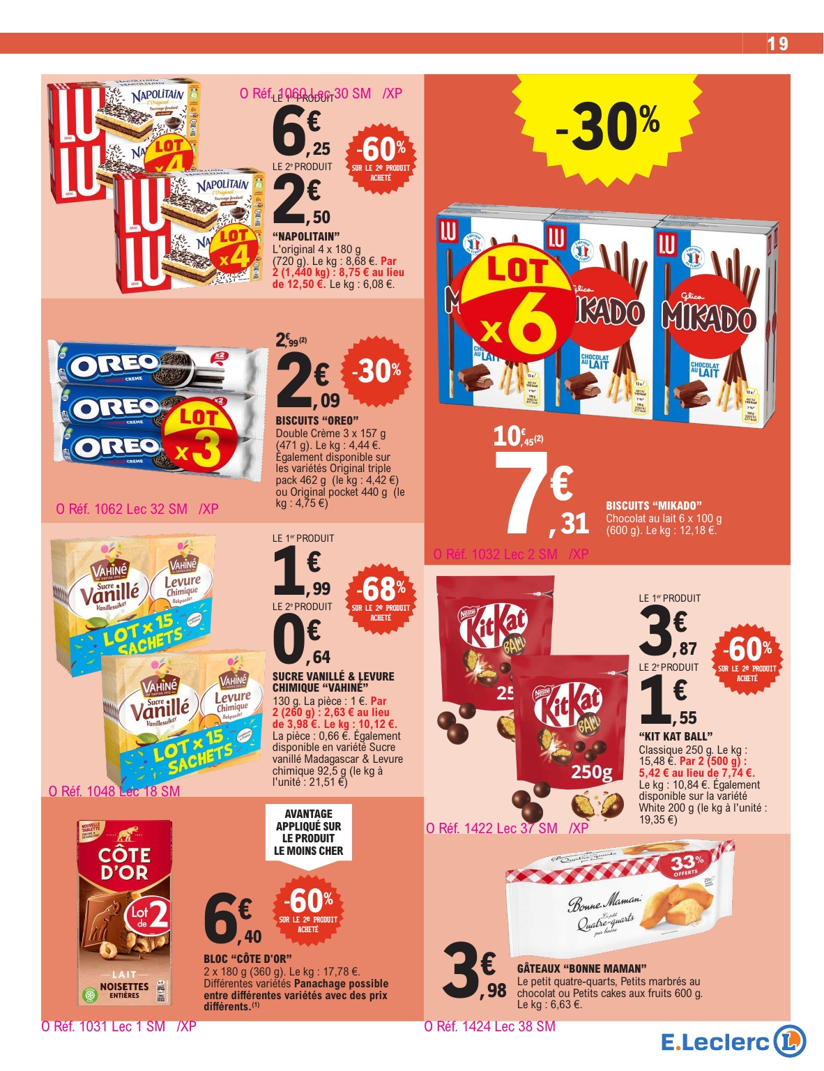 e-leclerc - Catalogue E.Leclerc - Réveillonner valable du 23/12 au 03/01 - page: 19