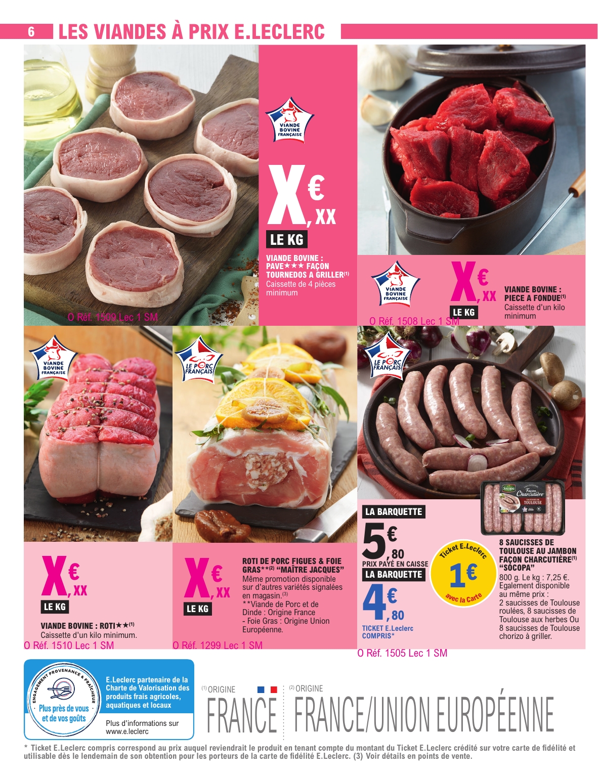 e-leclerc - Catalogue E.Leclerc - Réveillonner valable du 23/12 au 03/01 - page: 6