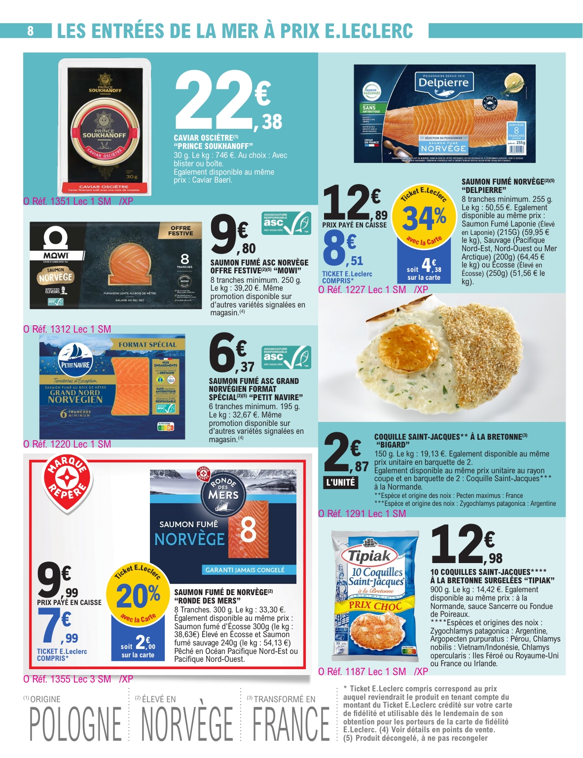 e-leclerc - Catalogue E.Leclerc - Réveillonner valable du 23/12 au 03/01 - page: 8
