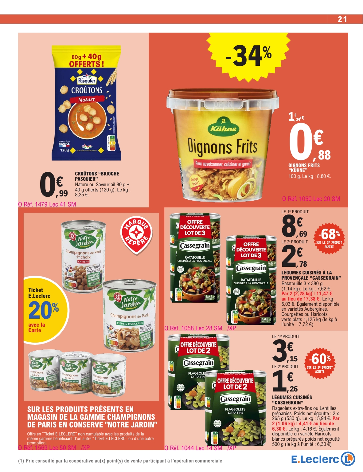 e-leclerc - Catalogue E.Leclerc - Réveillonner valable du 23/12 au 03/01 - page: 21