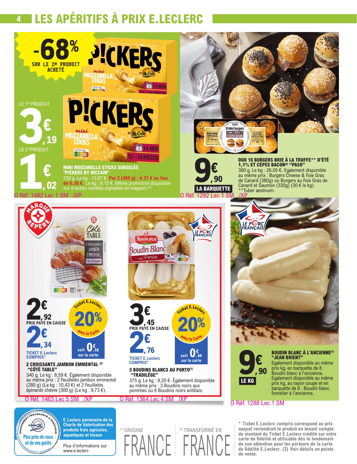 e-leclerc - Catalogue E.Leclerc - Réveillonner valable du 23/12 au 03/01 - page: 4