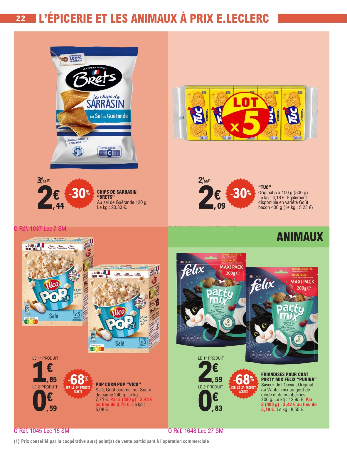 e-leclerc - Catalogue E.Leclerc - Réveillonner valable du 23/12 au 03/01 - page: 22