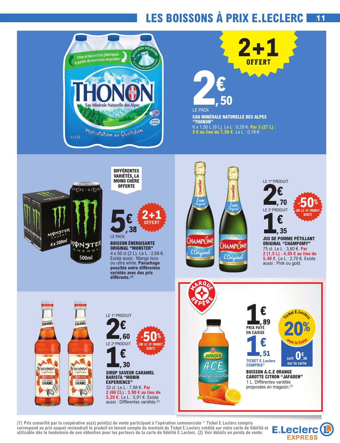 e-leclerc - Catalogue E.Leclerc - Express valable du 23/12 au 03/01 - page: 11