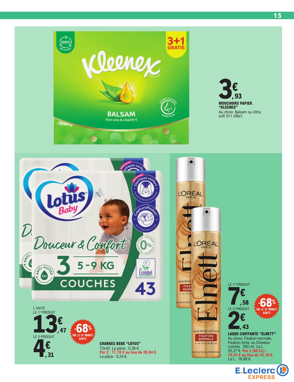 e-leclerc - Catalogue E.Leclerc - Express valable du 23/12 au 03/01 - page: 15