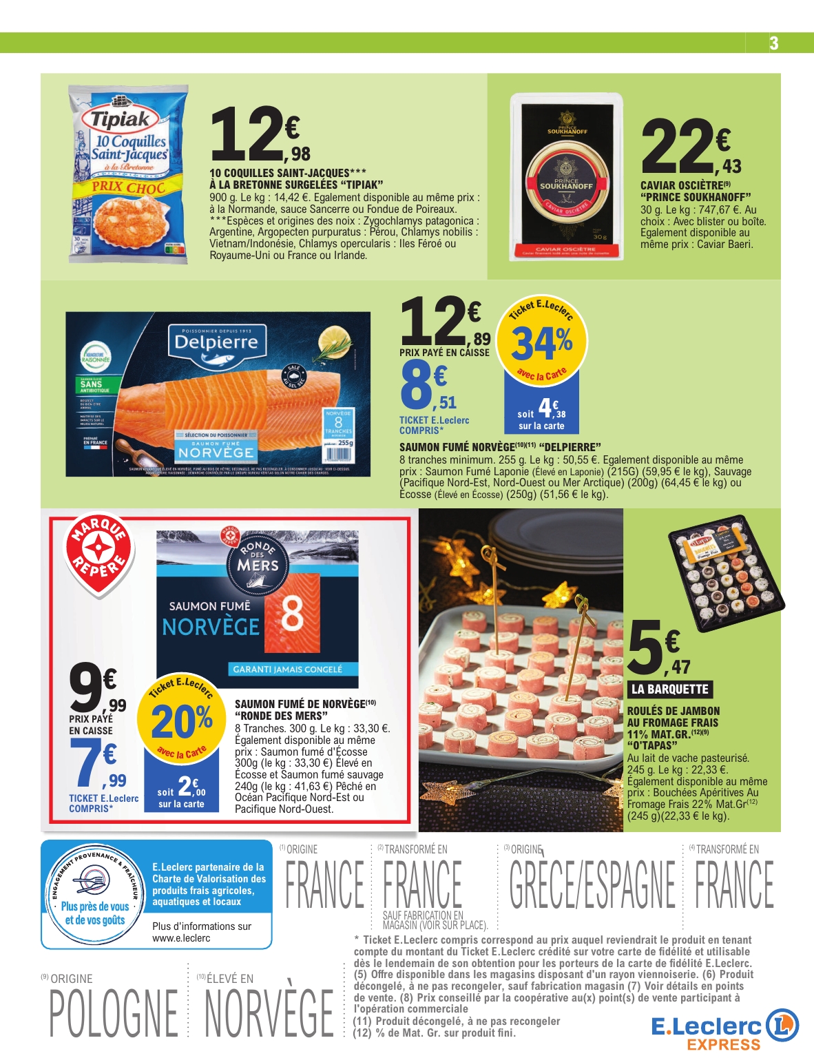e-leclerc - Catalogue E.Leclerc - Express valable du 23/12 au 03/01 - page: 3