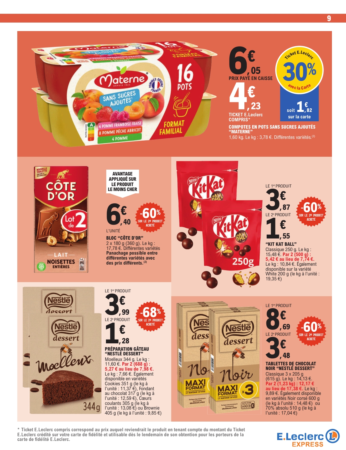 e-leclerc - Catalogue E.Leclerc - Express valable du 23/12 au 03/01 - page: 9