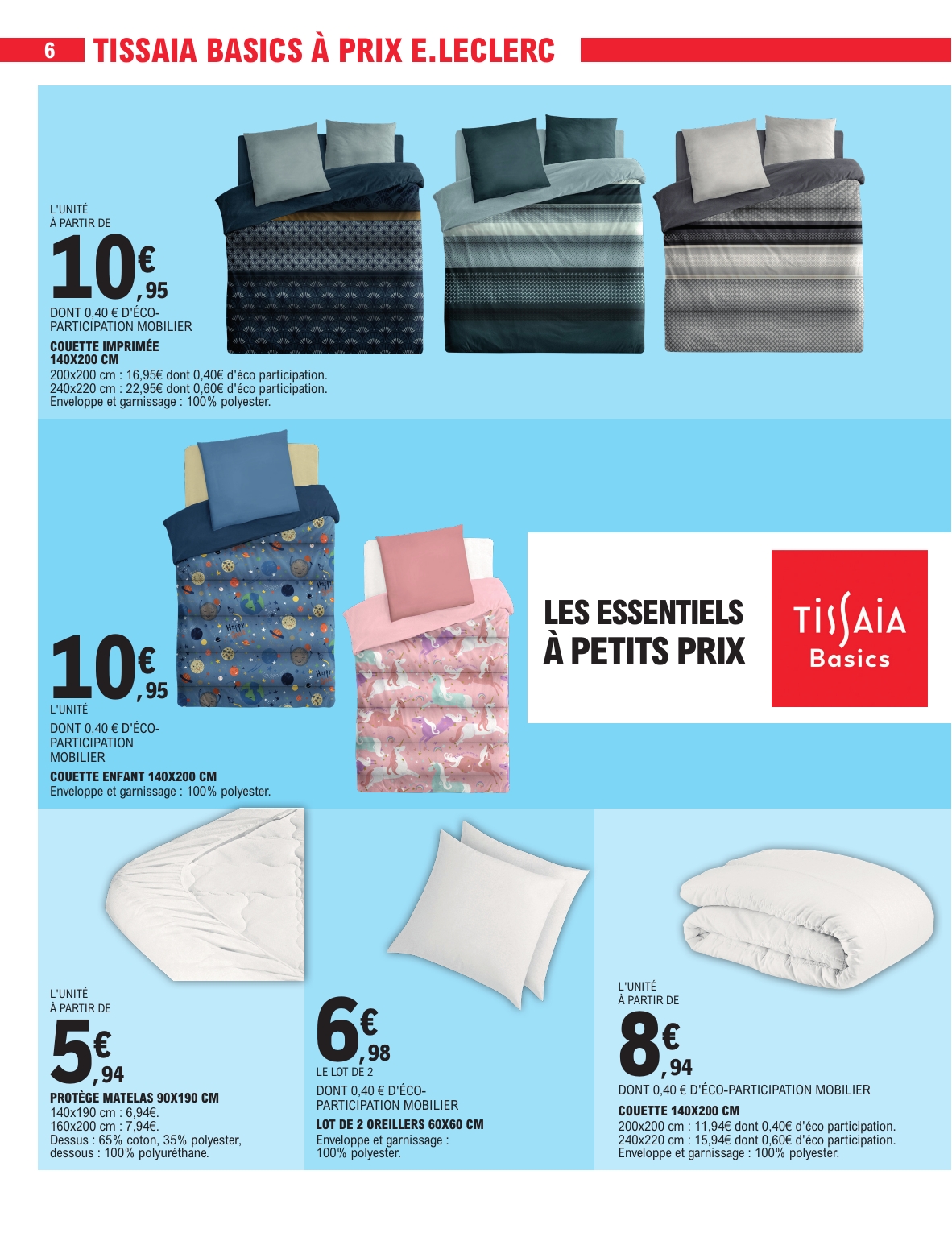 e-leclerc - Catalogue E.Leclerc - Spécial Blanc valable du 26/12 au 10/01 - page: 6