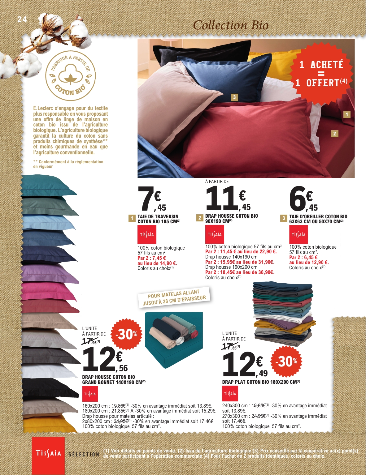 e-leclerc - Catalogue E.Leclerc - Spécial Blanc valable du 26/12 au 10/01 - page: 24