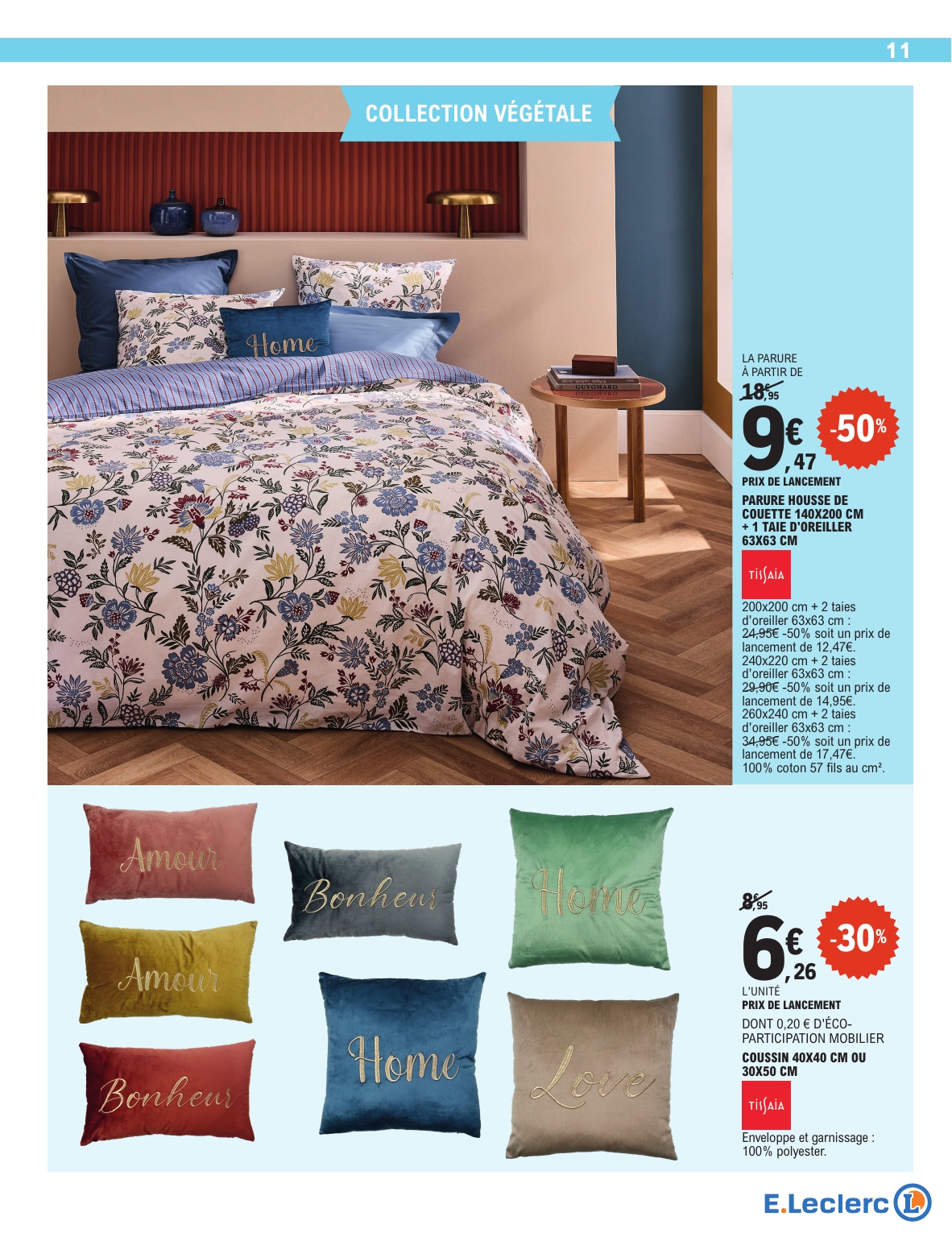 e-leclerc - Catalogue E.Leclerc - Spécial Blanc valable du 26/12 au 10/01 - page: 11